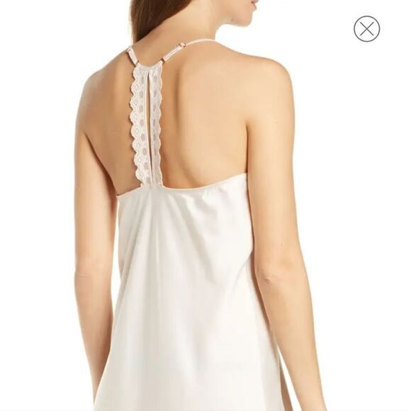 Flora Nikrooze Victoria T-Back Charmeuse Chemise - Picture 2 of 5